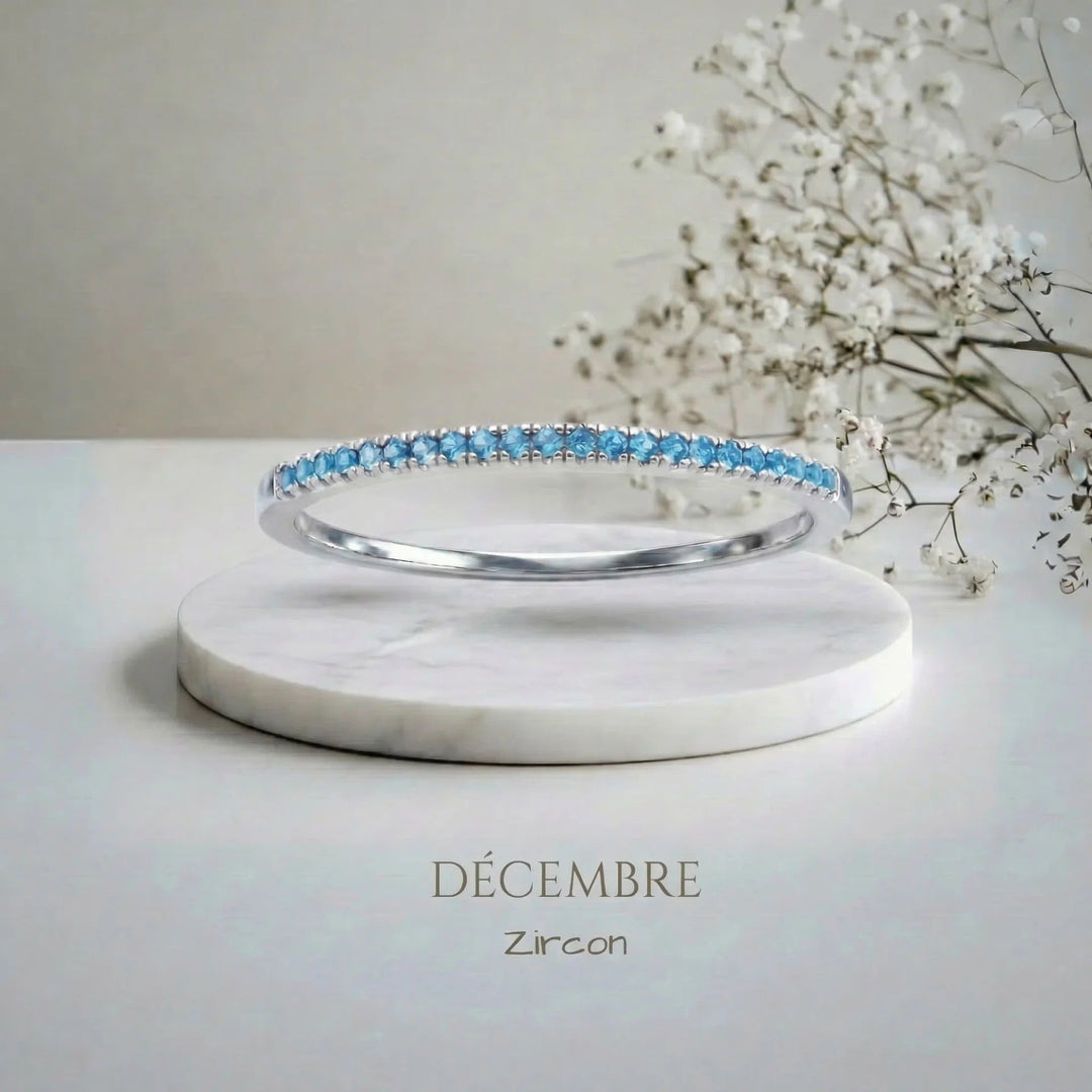 BAGUE AVEC PIERRE DE NAISSANCE