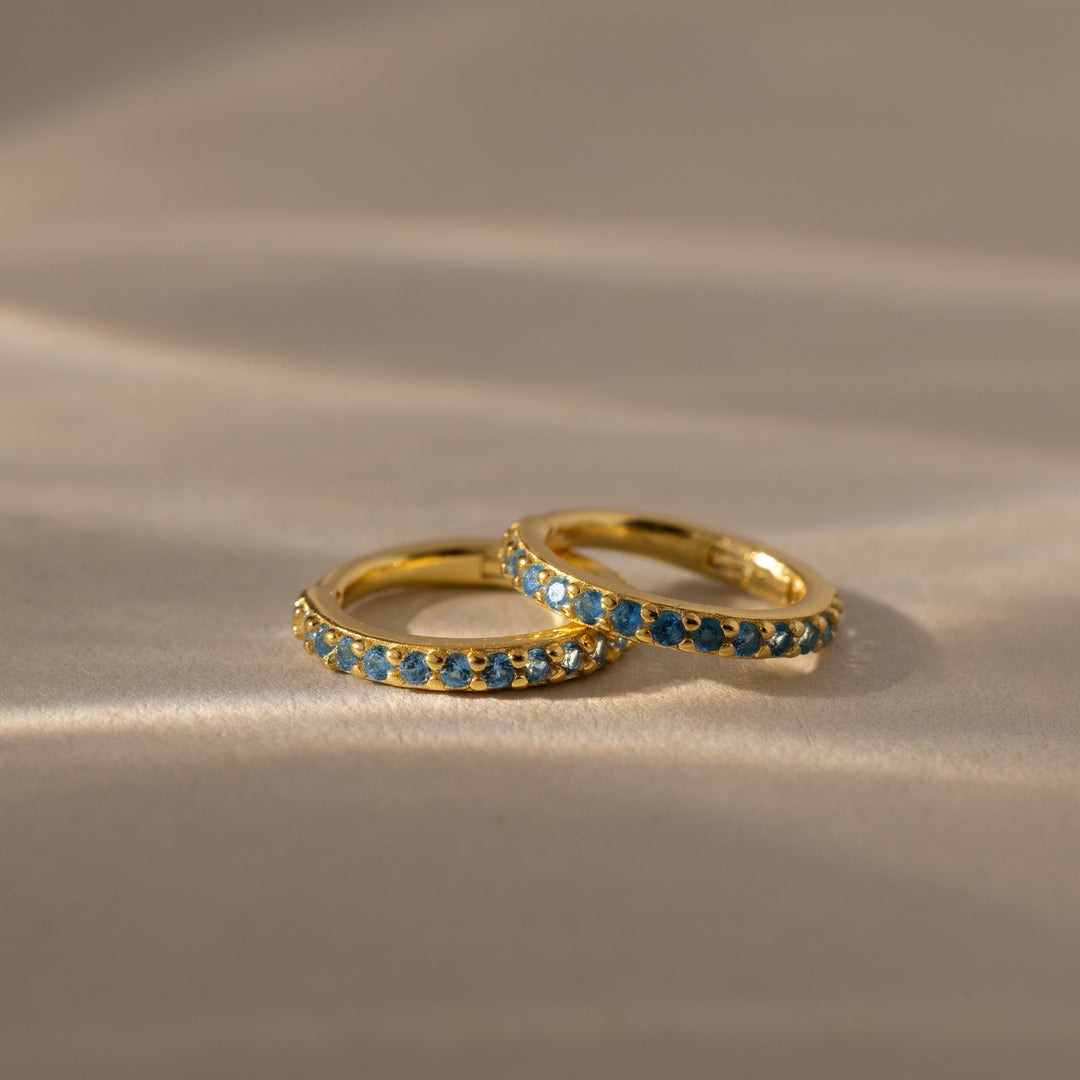 Birthstone Clicker Huggies