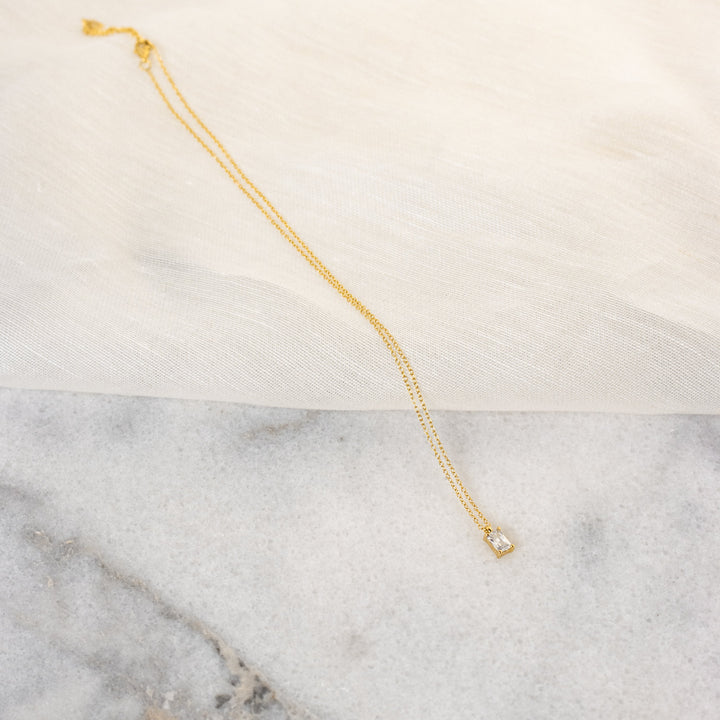 Sage Diamond Necklace in 18K Gold