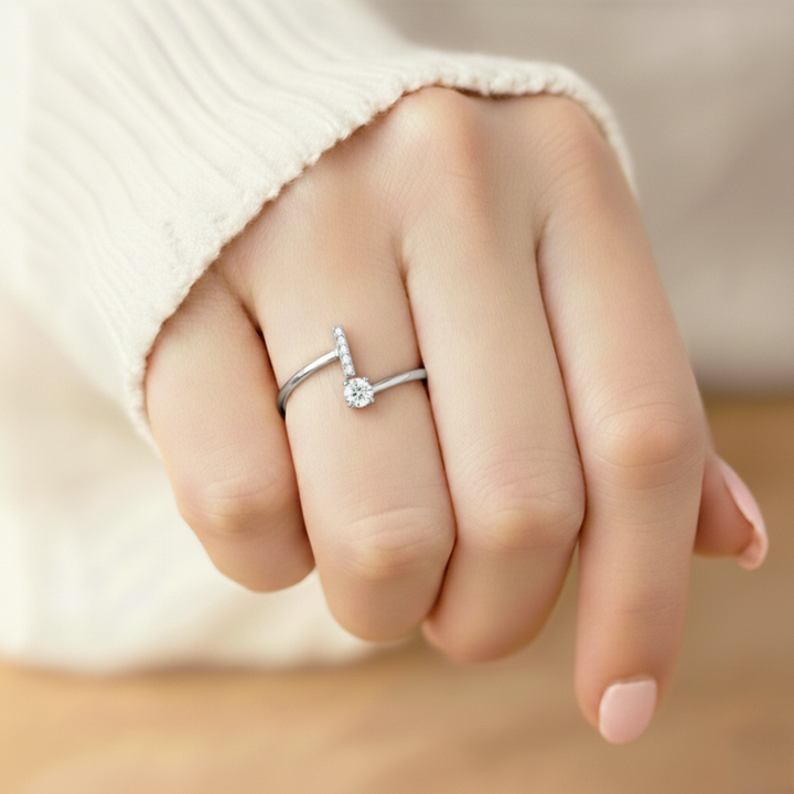 BAGUE AJUSTABLE CLASSIC AVEC INITIALES
