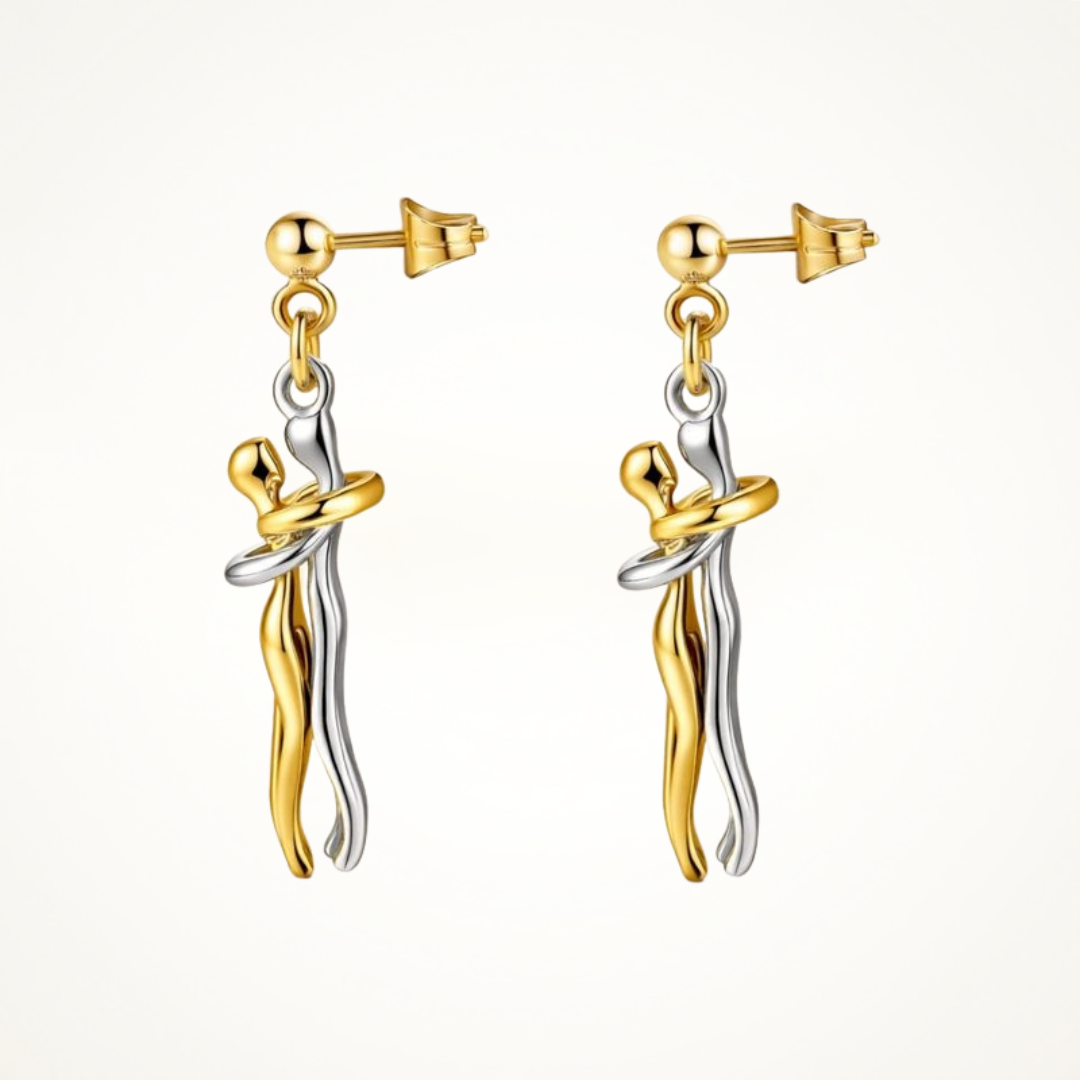 BOUCLES D'OREILLES LE CÂLIN D’AMOUR