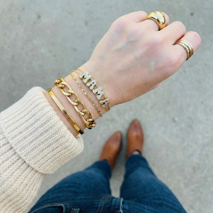BRACELET AVEC PRÉNOM EN BULLES