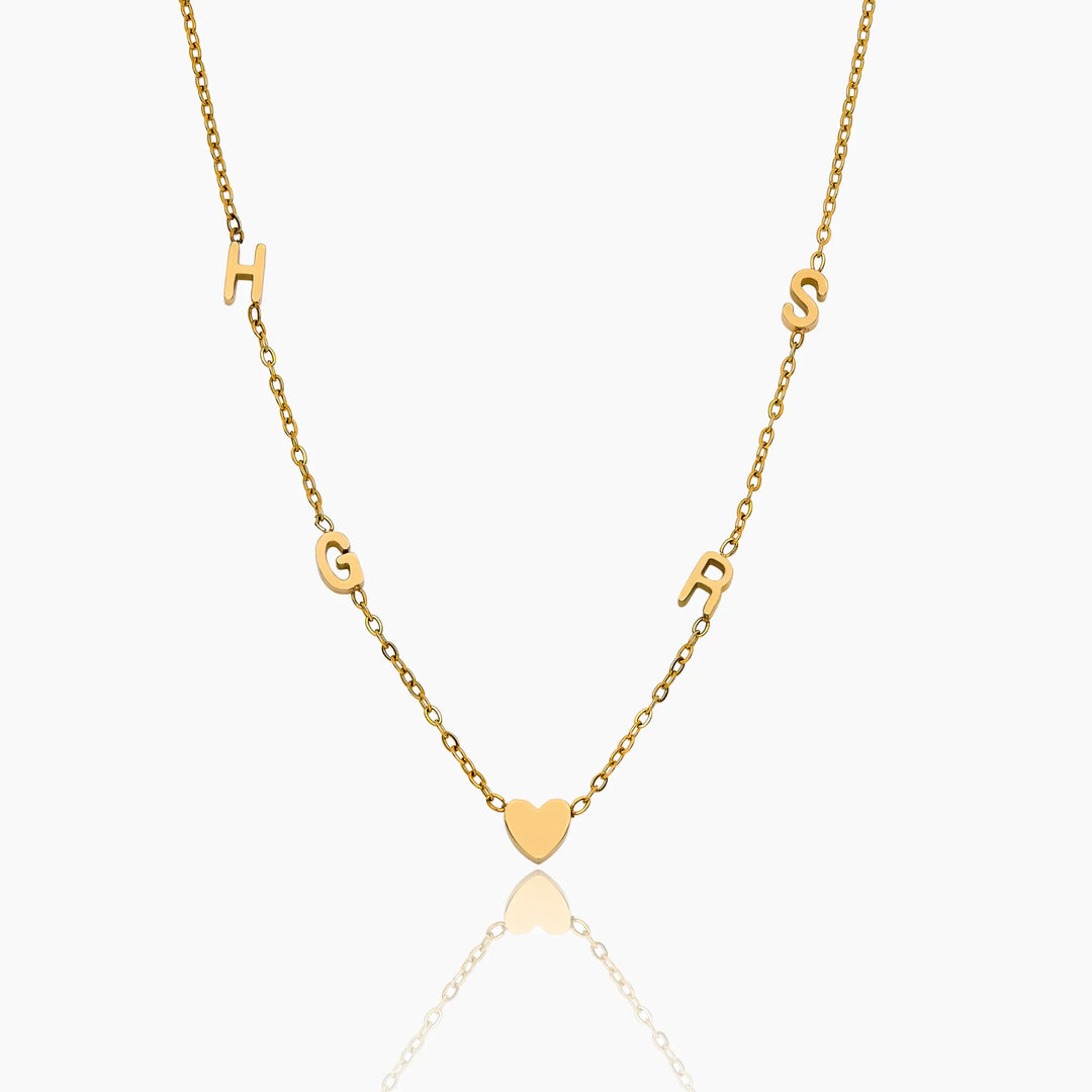 Multi Initial Necklace