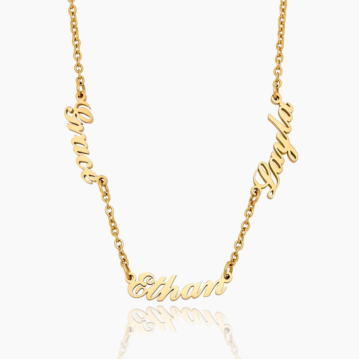 Multiple Name Necklace